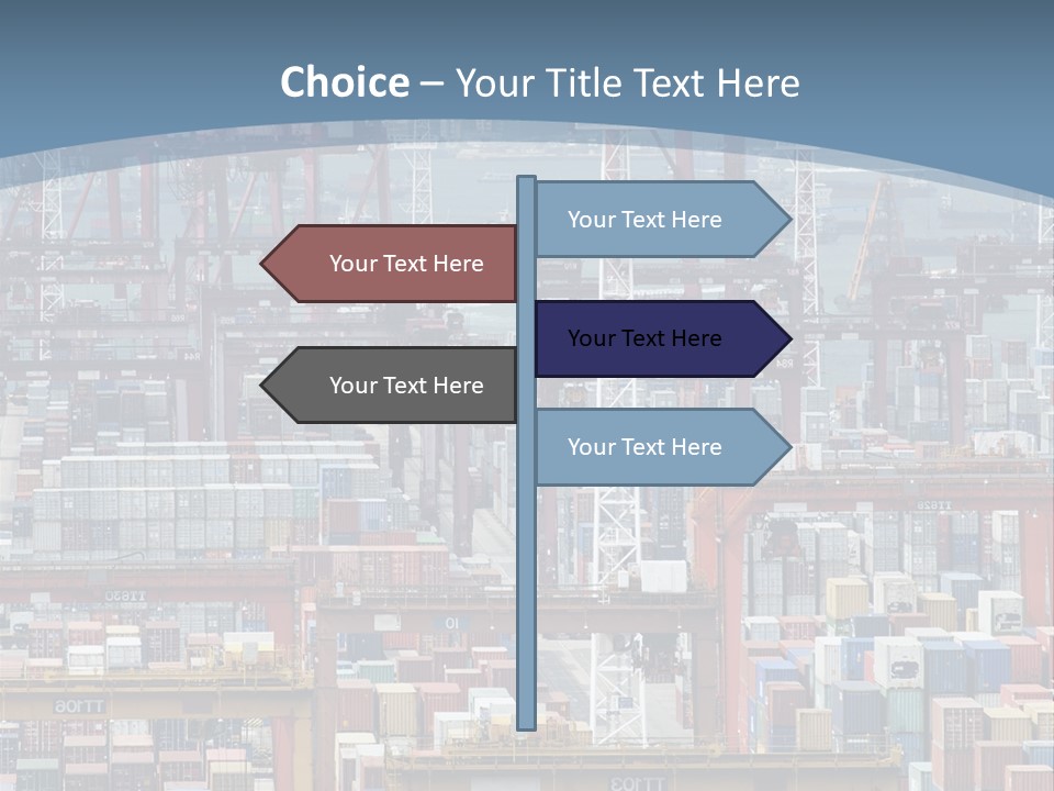 Truck Commercial Industry PowerPoint Template