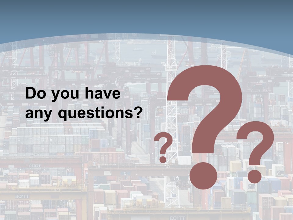 Truck Commercial Industry PowerPoint Template