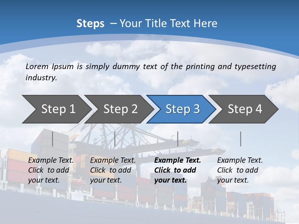 Machine Loading Heavy PowerPoint Template