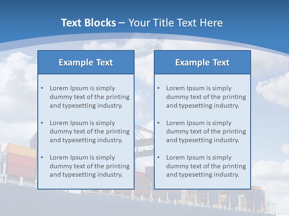 Machine Loading Heavy PowerPoint Template