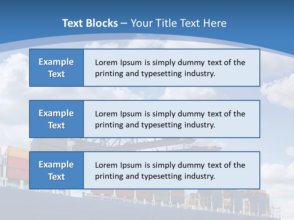 Machine Loading Heavy PowerPoint Template