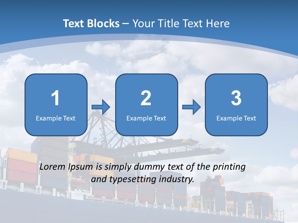 Machine Loading Heavy PowerPoint Template
