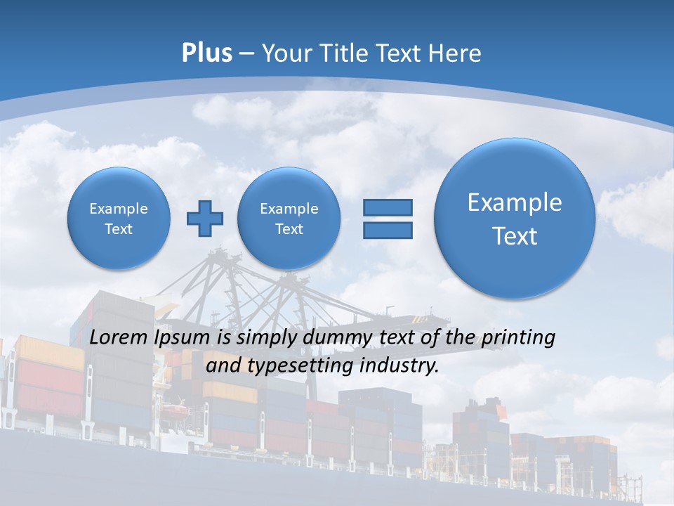 Machine Loading Heavy PowerPoint Template