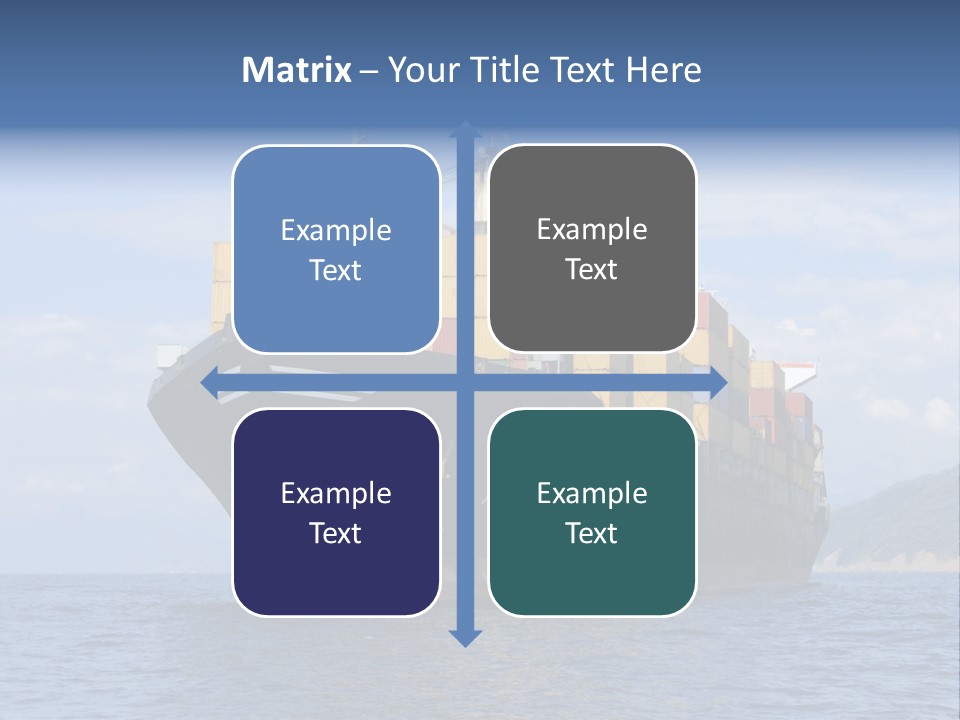 Heavy Coast Sky PowerPoint Template