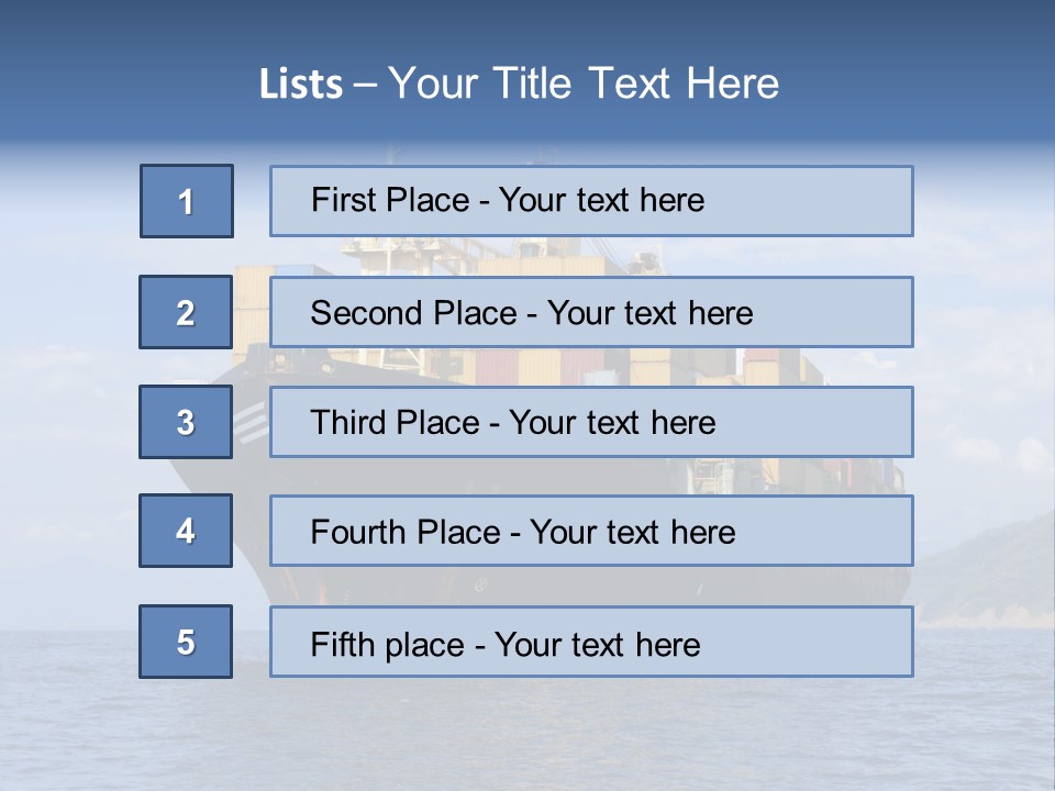 Heavy Coast Sky PowerPoint Template