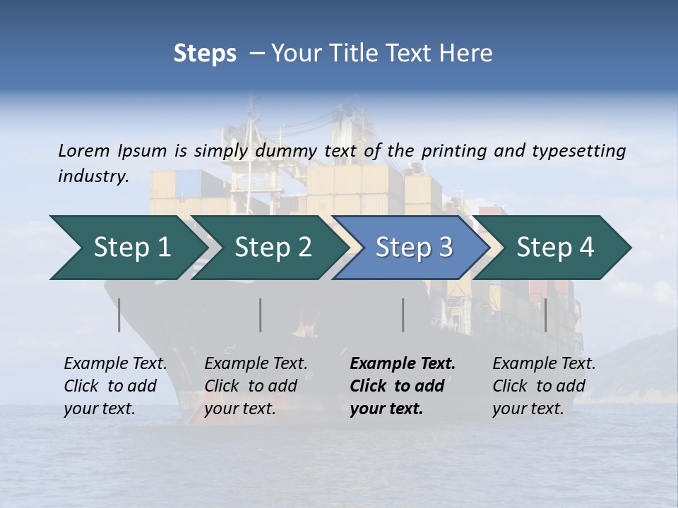 Heavy Coast Sky PowerPoint Template