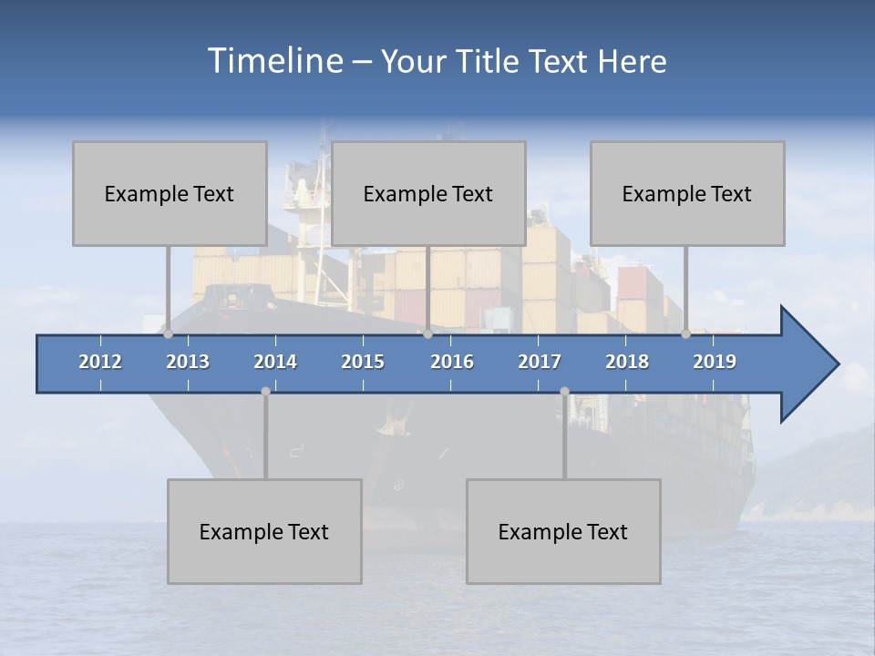 Heavy Coast Sky PowerPoint Template