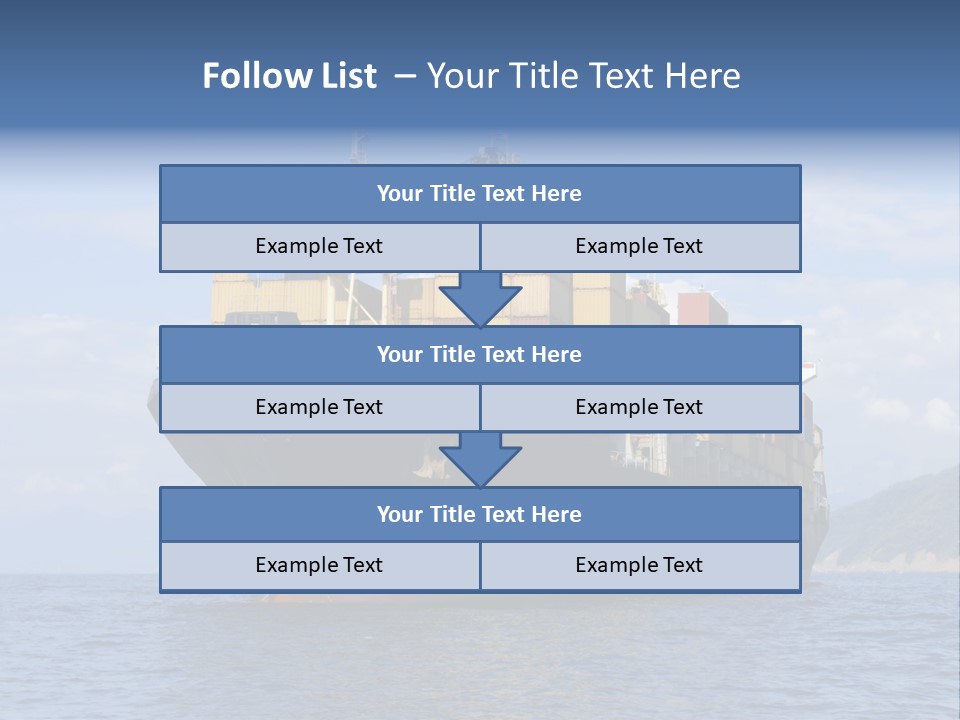 Heavy Coast Sky PowerPoint Template