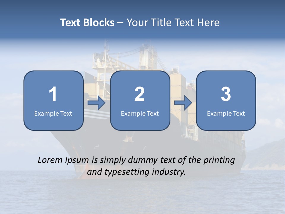 Heavy Coast Sky PowerPoint Template