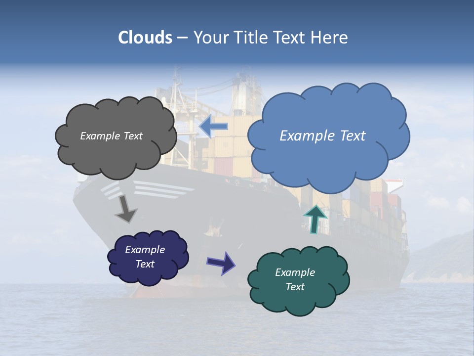 Heavy Coast Sky PowerPoint Template