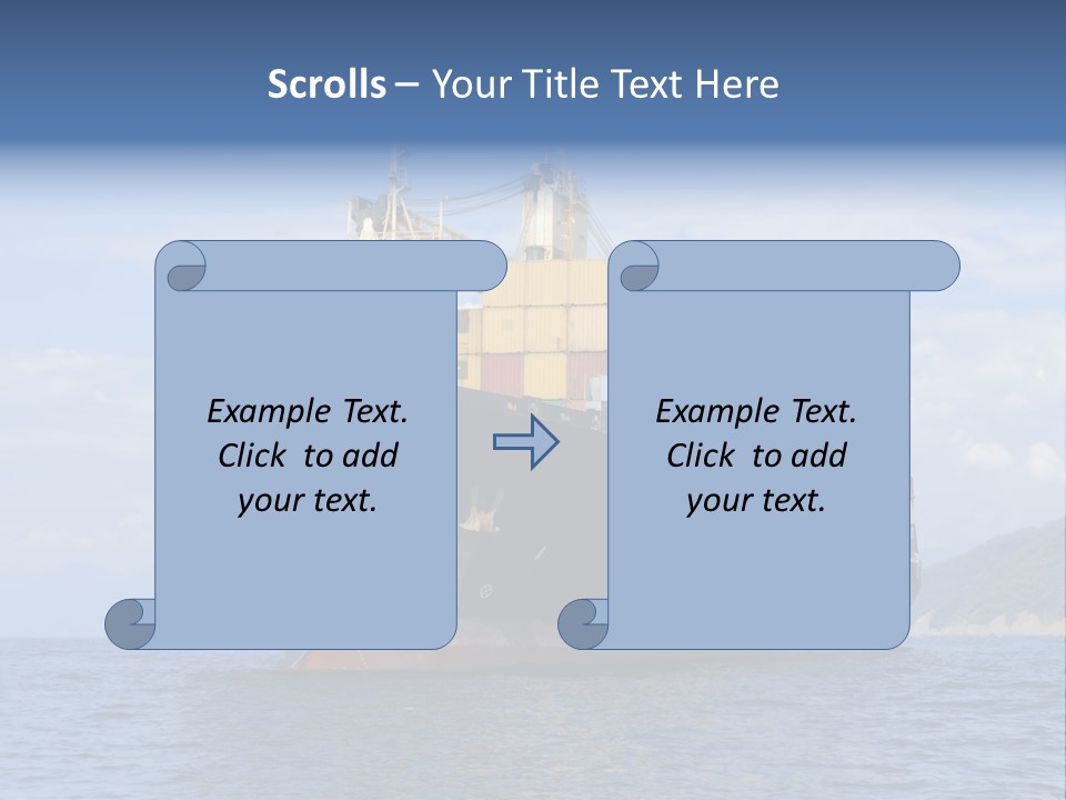 Heavy Coast Sky PowerPoint Template