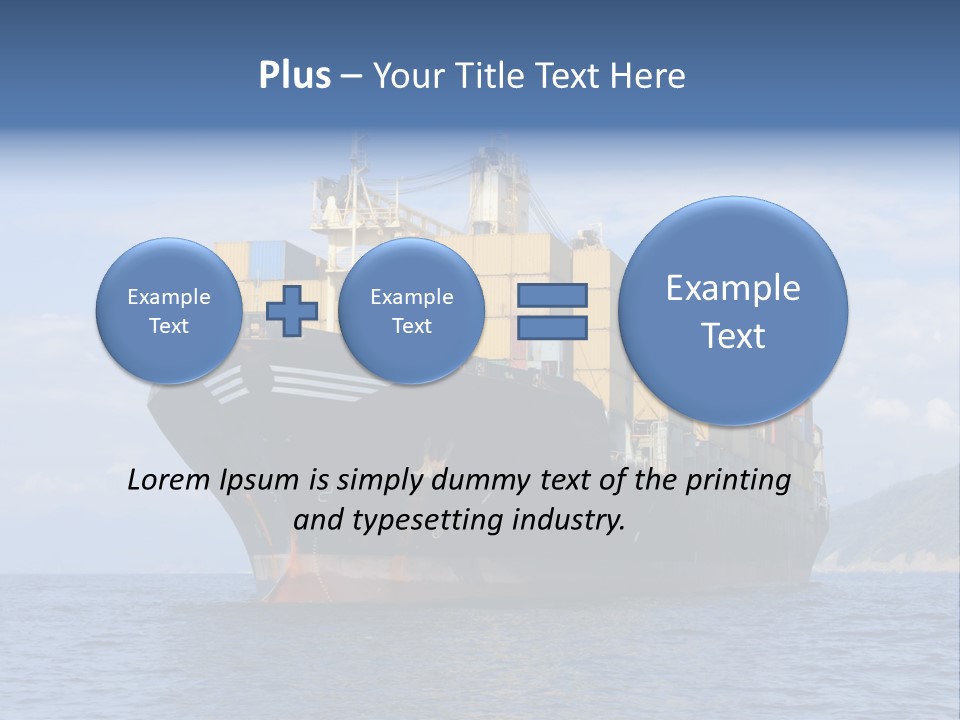 Heavy Coast Sky PowerPoint Template