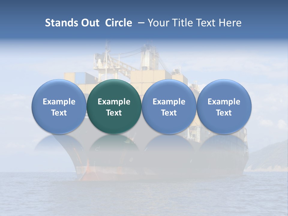 Heavy Coast Sky PowerPoint Template