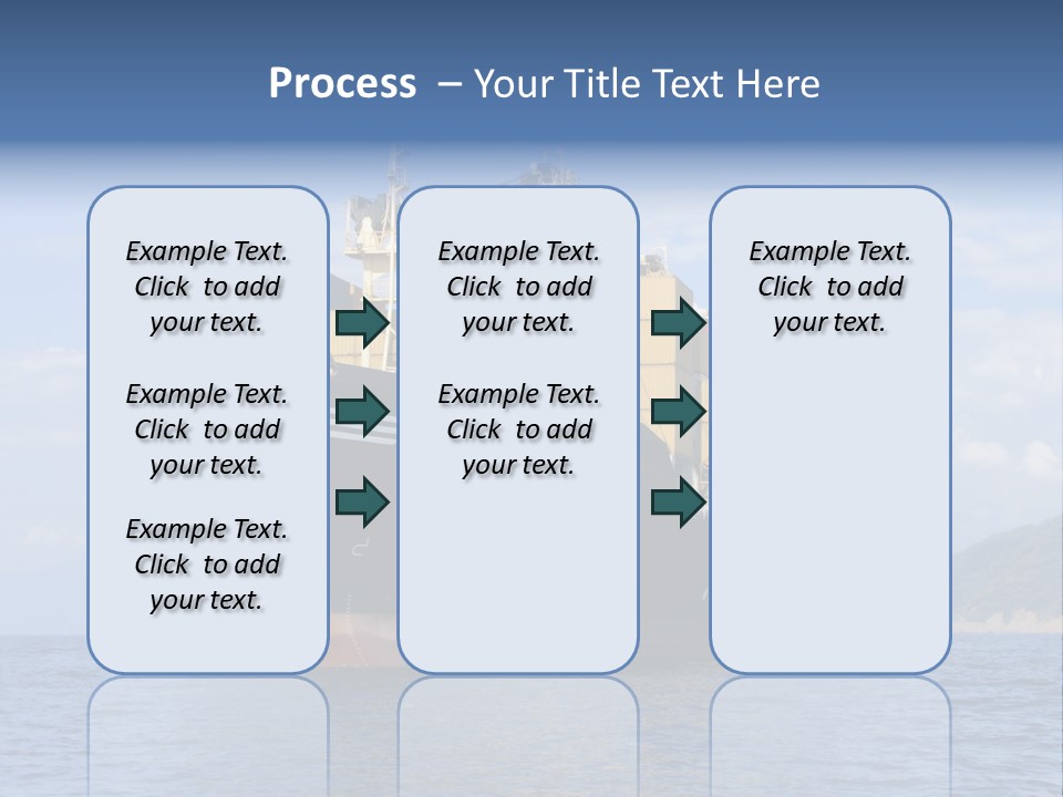 Heavy Coast Sky PowerPoint Template