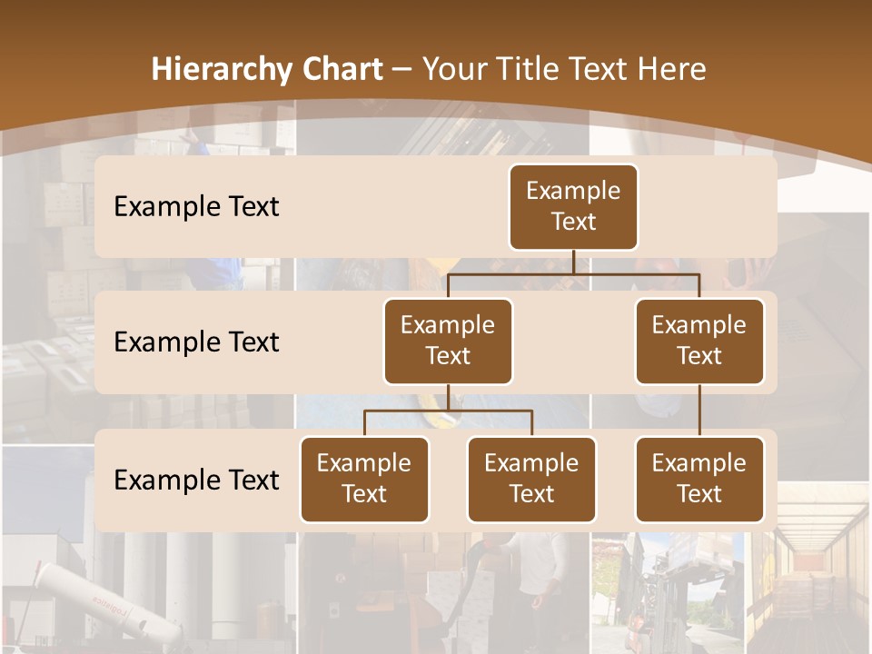 Colis Stockage Livreur PowerPoint Template