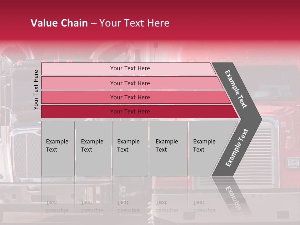 Teamsters Lorry Vehicles PowerPoint Template