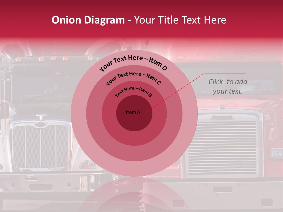 Teamsters Lorry Vehicles PowerPoint Template