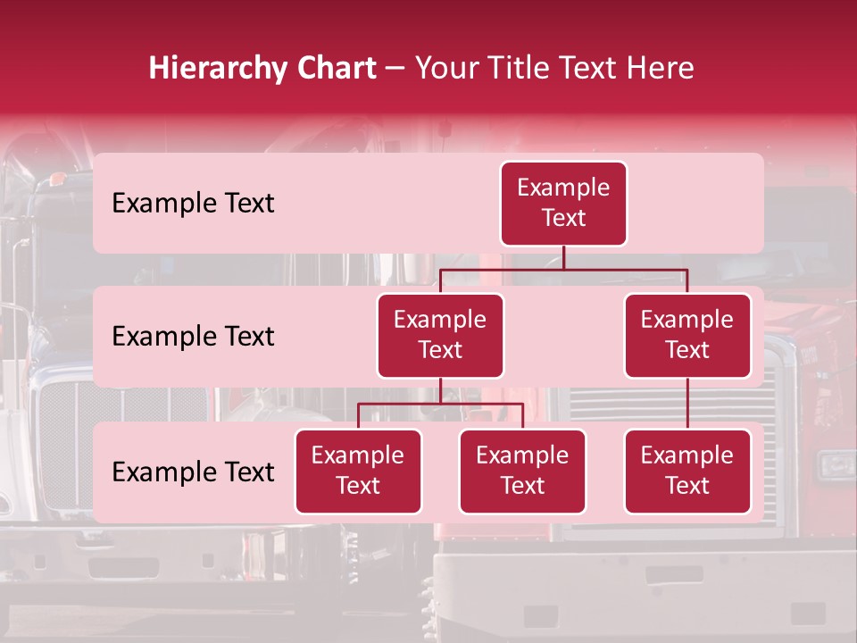 Teamsters Lorry Vehicles PowerPoint Template