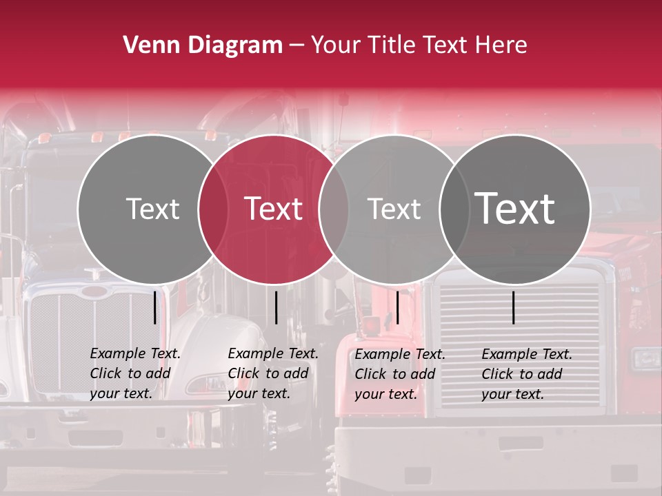 Teamsters Lorry Vehicles PowerPoint Template