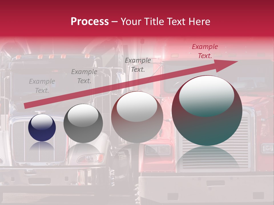 Teamsters Lorry Vehicles PowerPoint Template