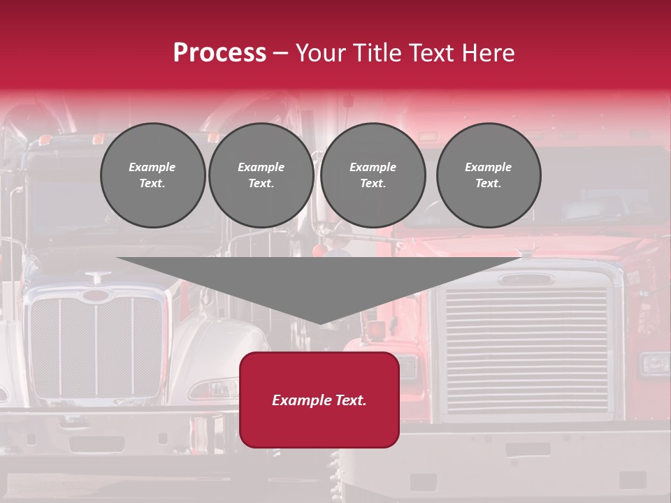 Teamsters Lorry Vehicles PowerPoint Template