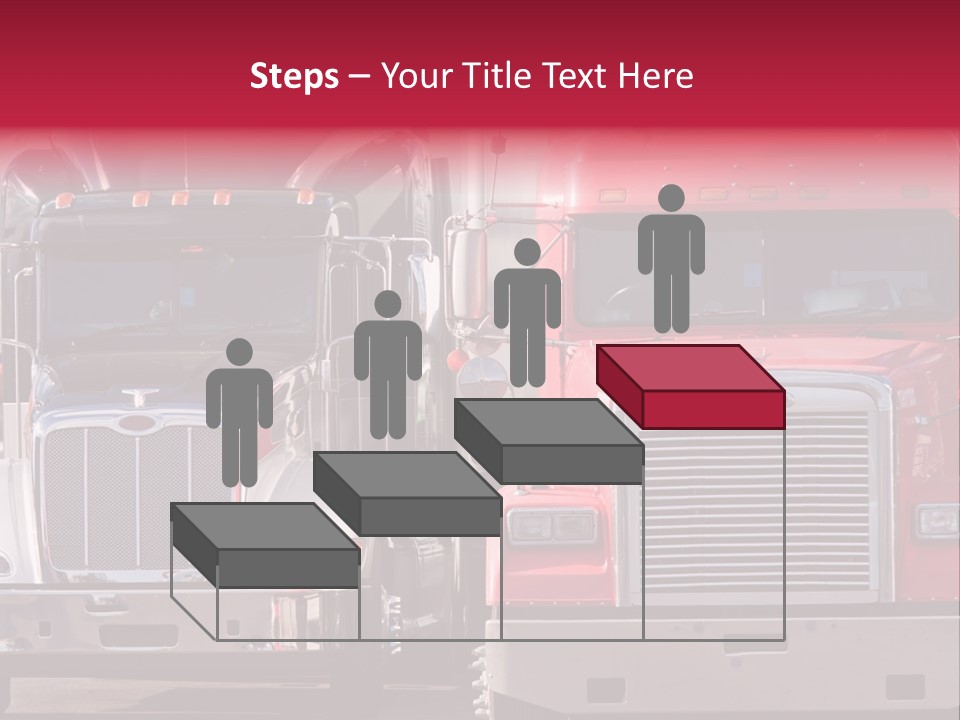 Teamsters Lorry Vehicles PowerPoint Template