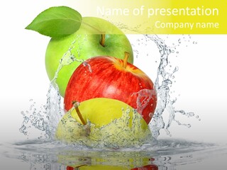 Freisteller Abwaschen Ernten PowerPoint Template