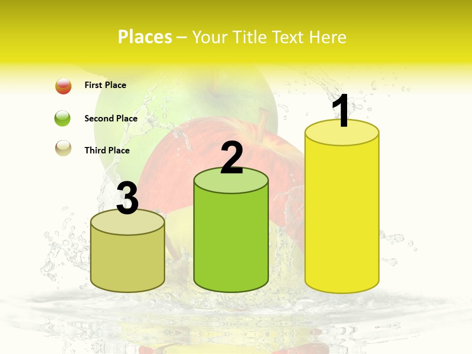 Freisteller Abwaschen Ernten PowerPoint Template