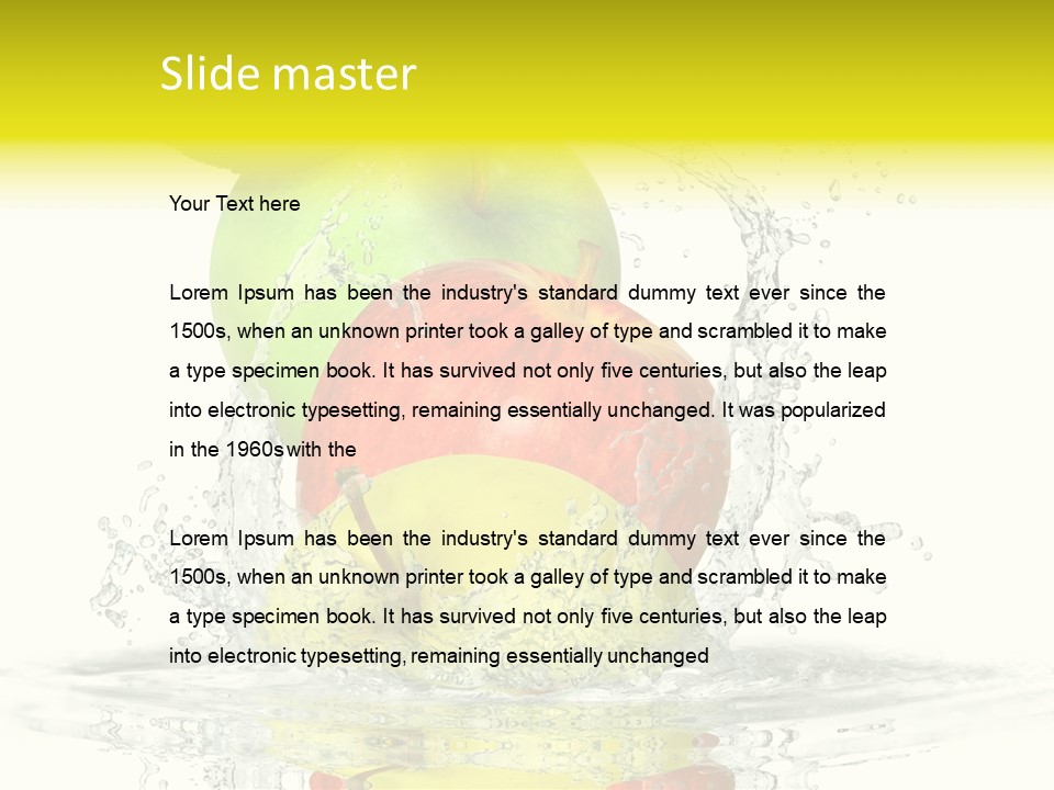 Freisteller Abwaschen Ernten PowerPoint Template