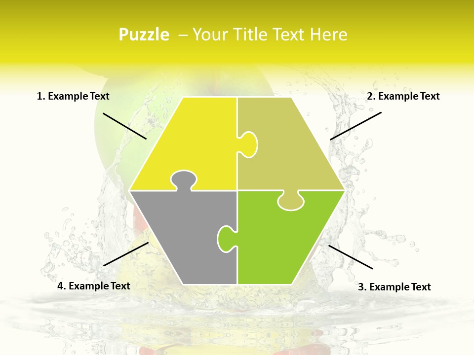 Freisteller Abwaschen Ernten PowerPoint Template