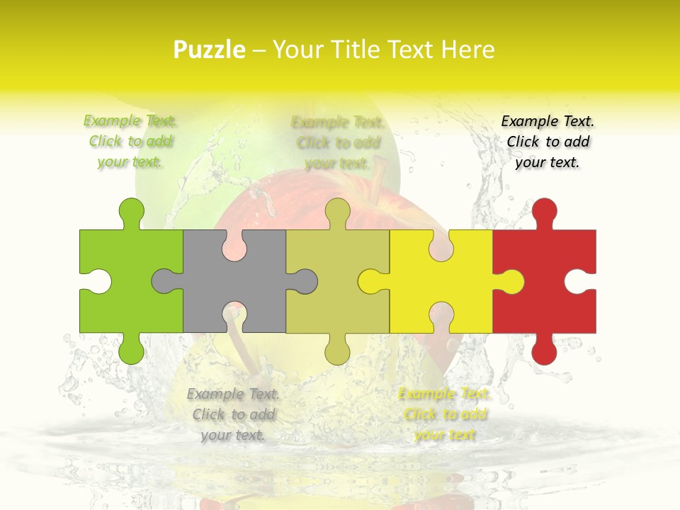 Freisteller Abwaschen Ernten PowerPoint Template