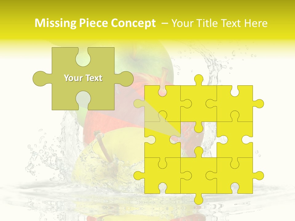 Freisteller Abwaschen Ernten PowerPoint Template