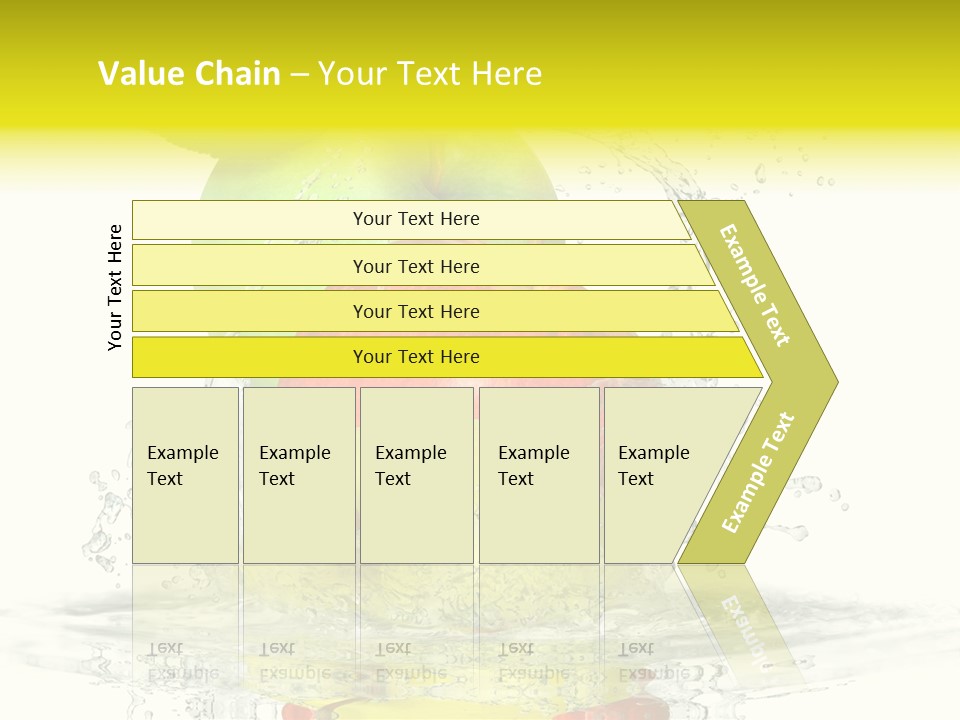 Freisteller Abwaschen Ernten PowerPoint Template