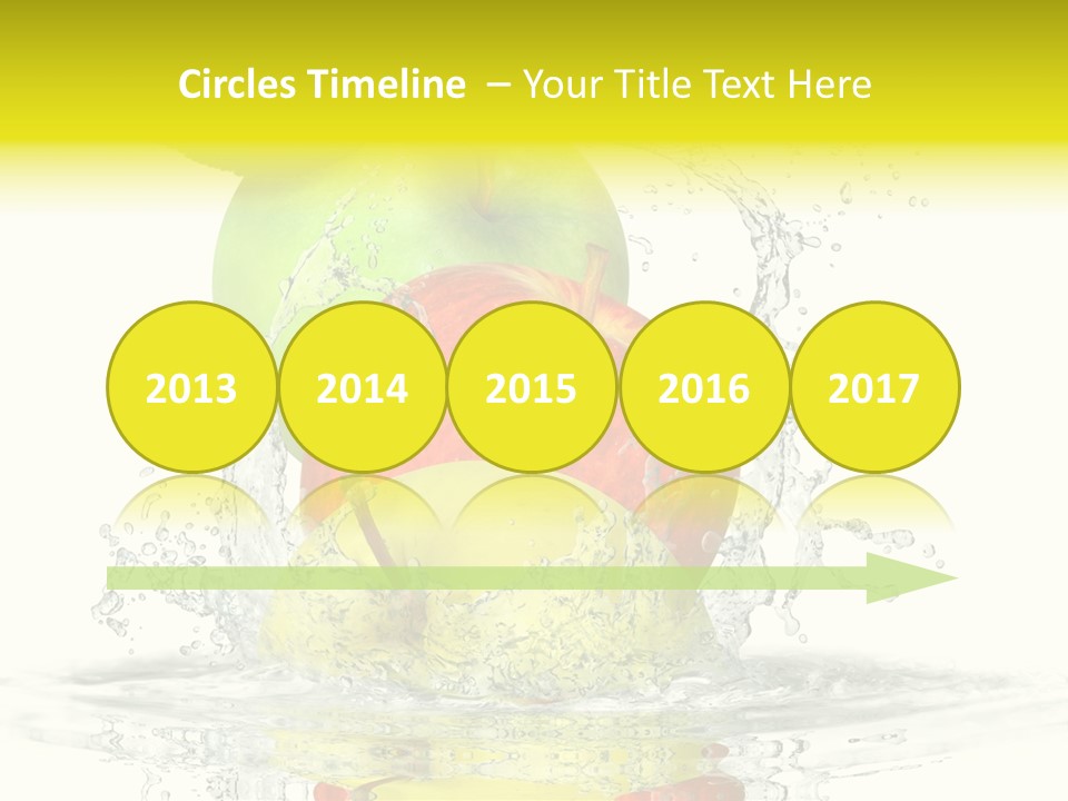 Freisteller Abwaschen Ernten PowerPoint Template