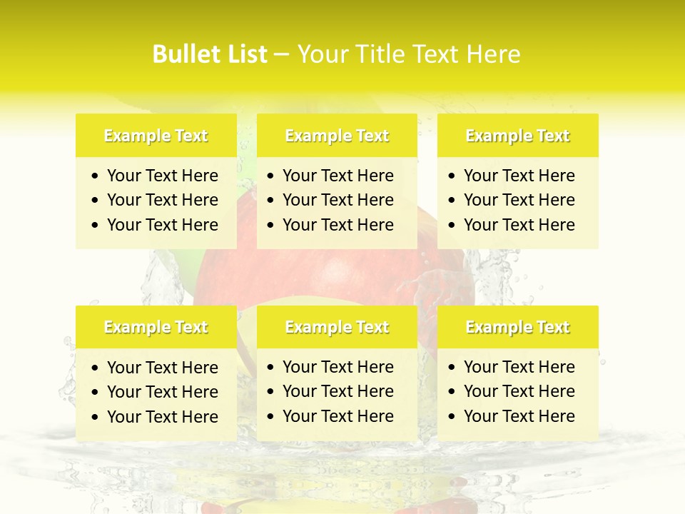 Freisteller Abwaschen Ernten PowerPoint Template