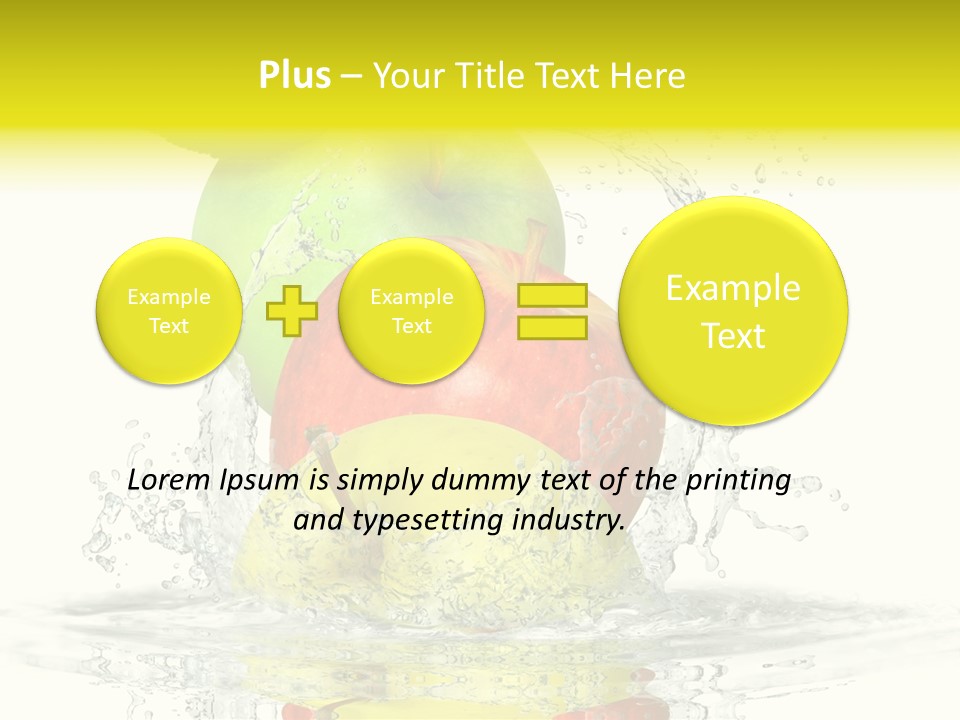 Freisteller Abwaschen Ernten PowerPoint Template