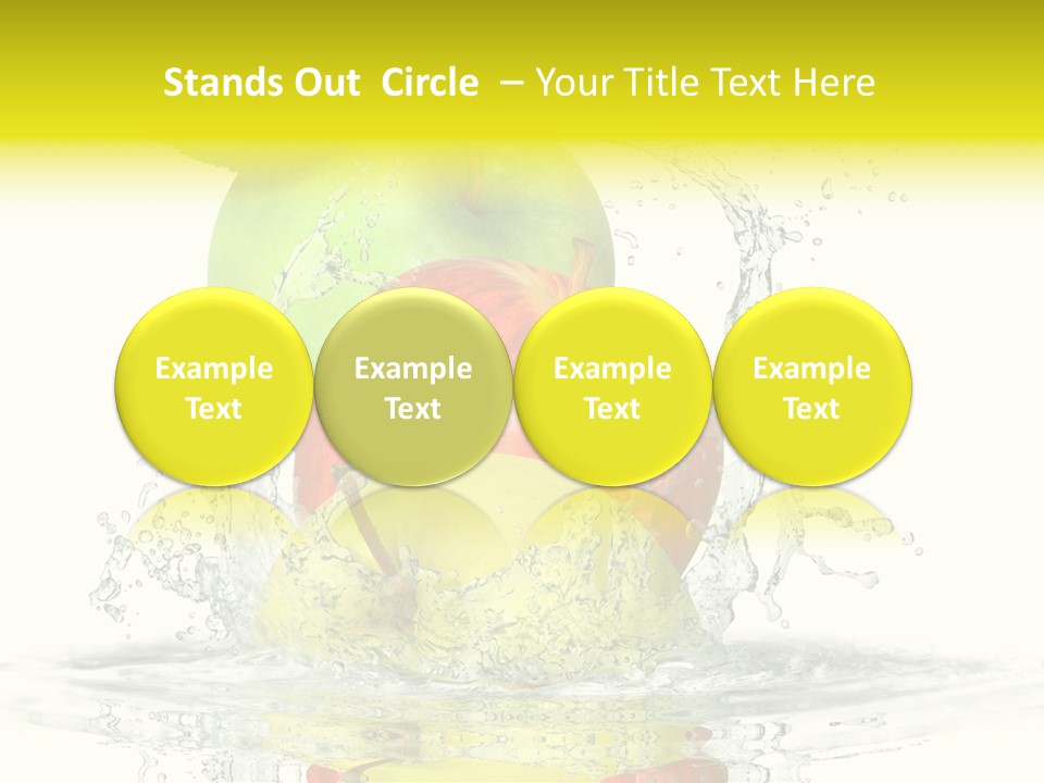 Freisteller Abwaschen Ernten PowerPoint Template