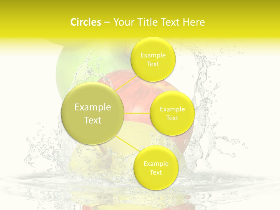 Freisteller Abwaschen Ernten PowerPoint Template