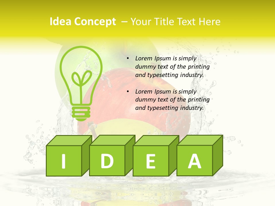 Freisteller Abwaschen Ernten PowerPoint Template