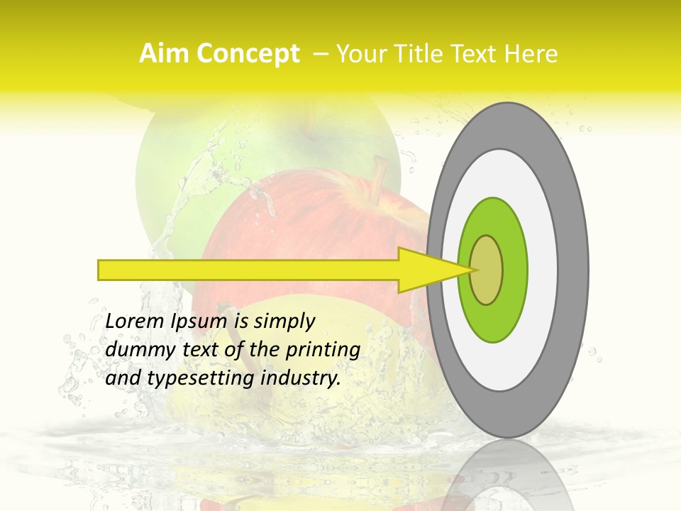 Freisteller Abwaschen Ernten PowerPoint Template