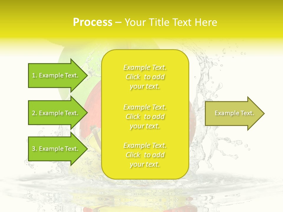 Freisteller Abwaschen Ernten PowerPoint Template