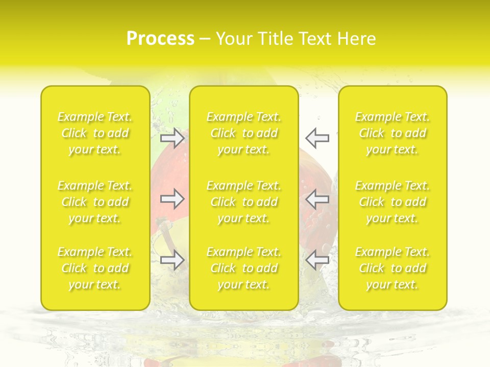 Freisteller Abwaschen Ernten PowerPoint Template