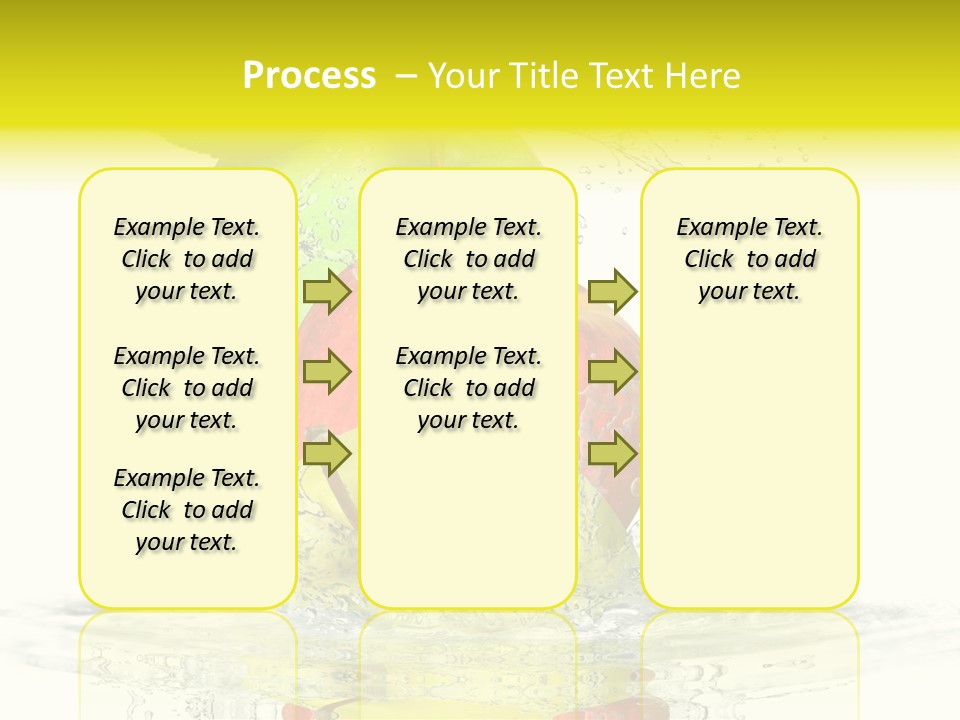 Freisteller Abwaschen Ernten PowerPoint Template