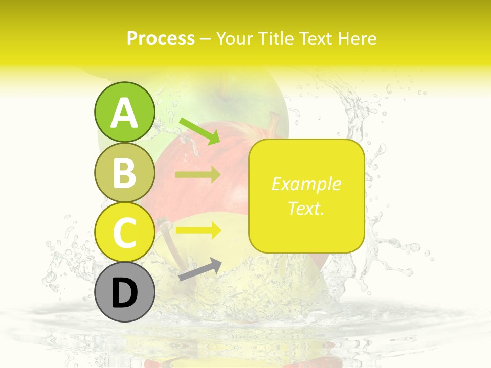 Freisteller Abwaschen Ernten PowerPoint Template