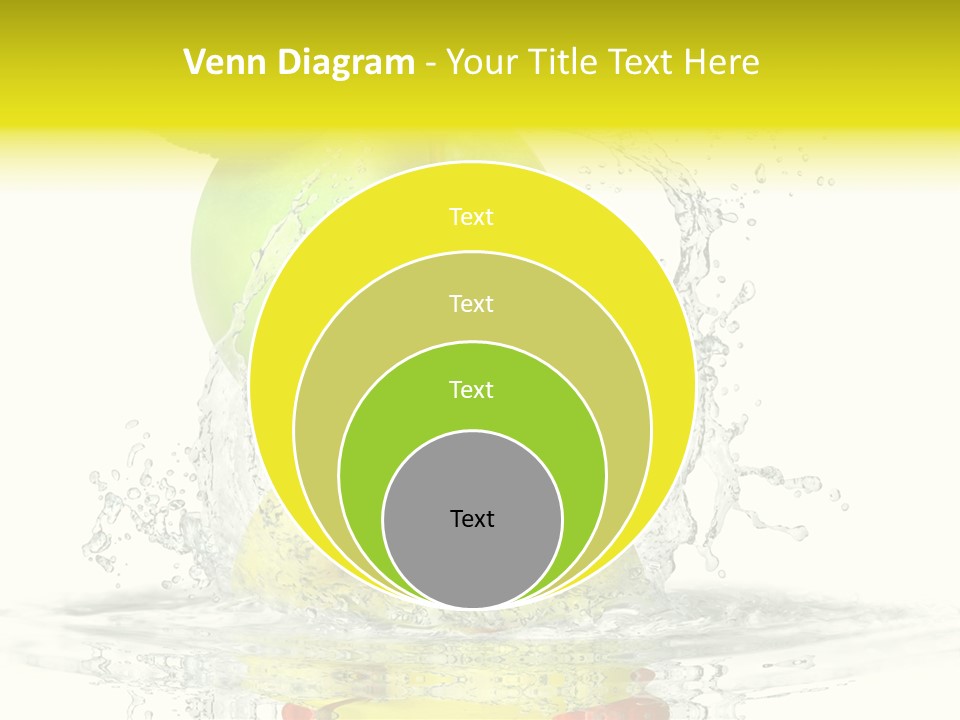 Freisteller Abwaschen Ernten PowerPoint Template