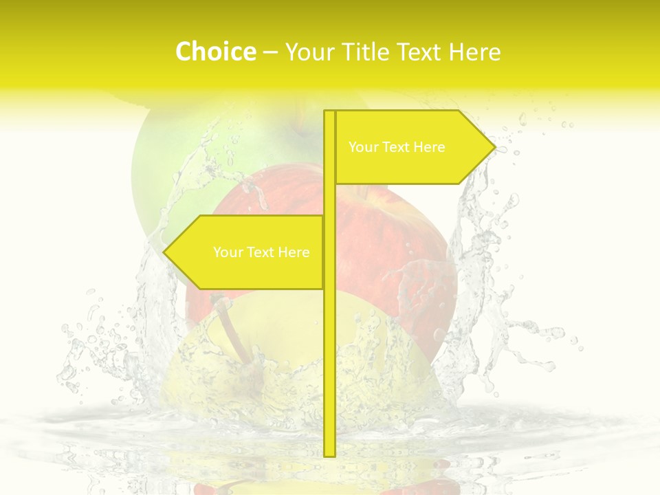 Freisteller Abwaschen Ernten PowerPoint Template