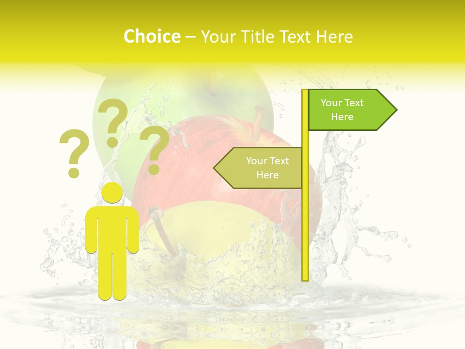 Freisteller Abwaschen Ernten PowerPoint Template