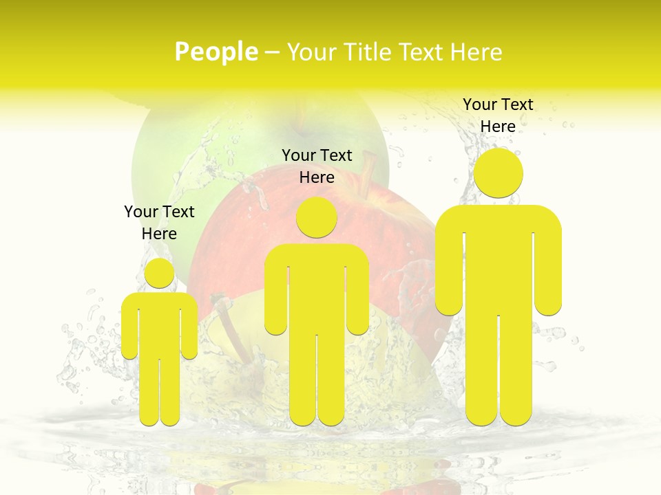 Freisteller Abwaschen Ernten PowerPoint Template