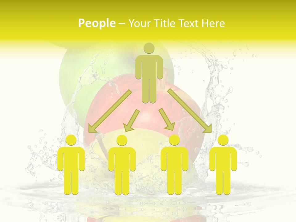 Freisteller Abwaschen Ernten PowerPoint Template