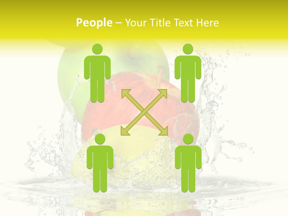 Freisteller Abwaschen Ernten PowerPoint Template